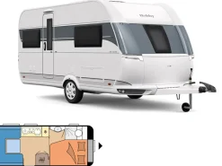 Hobby De Luxe 460 UFE 2026 Aktions-Modell Wohnwagen< Alle Wohnwagen|Wohnwagen Neu