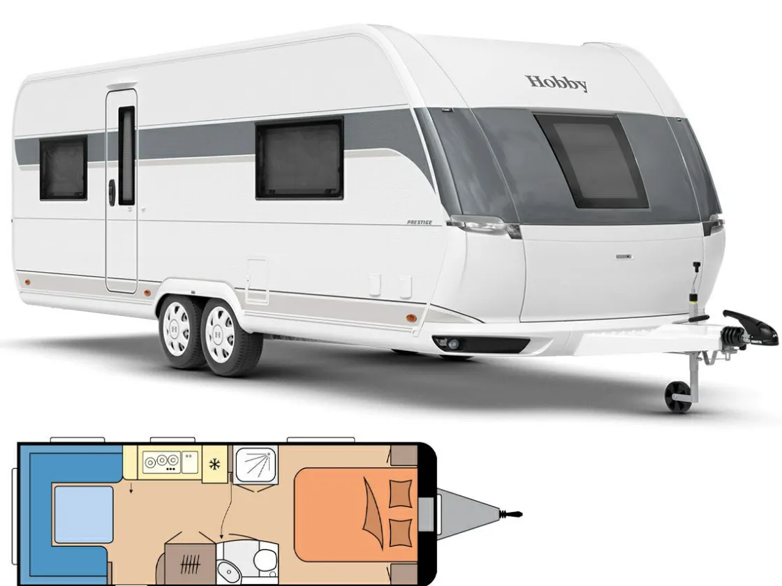 Hobby Alle Wohnwagen|Wohnwagen Neu-Prestige 650 UFf 2025 Wohnwagen