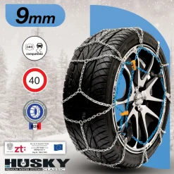 Husky Butzi 80 Schneekette - Set von 2< Schneeketten