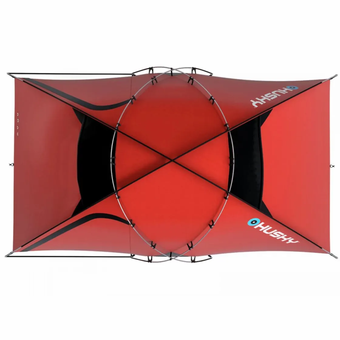 Husky 2 Personen Kuppelzelte|Trekkingzelte-Extreme Felen 2-3 leichtes Zelt - Red