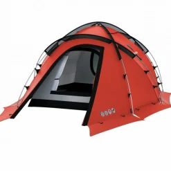 Husky 3 Personen Kuppelzelte|Trekkingzelte^Fighter Extreme 3-4 Rot Kuppelzelt