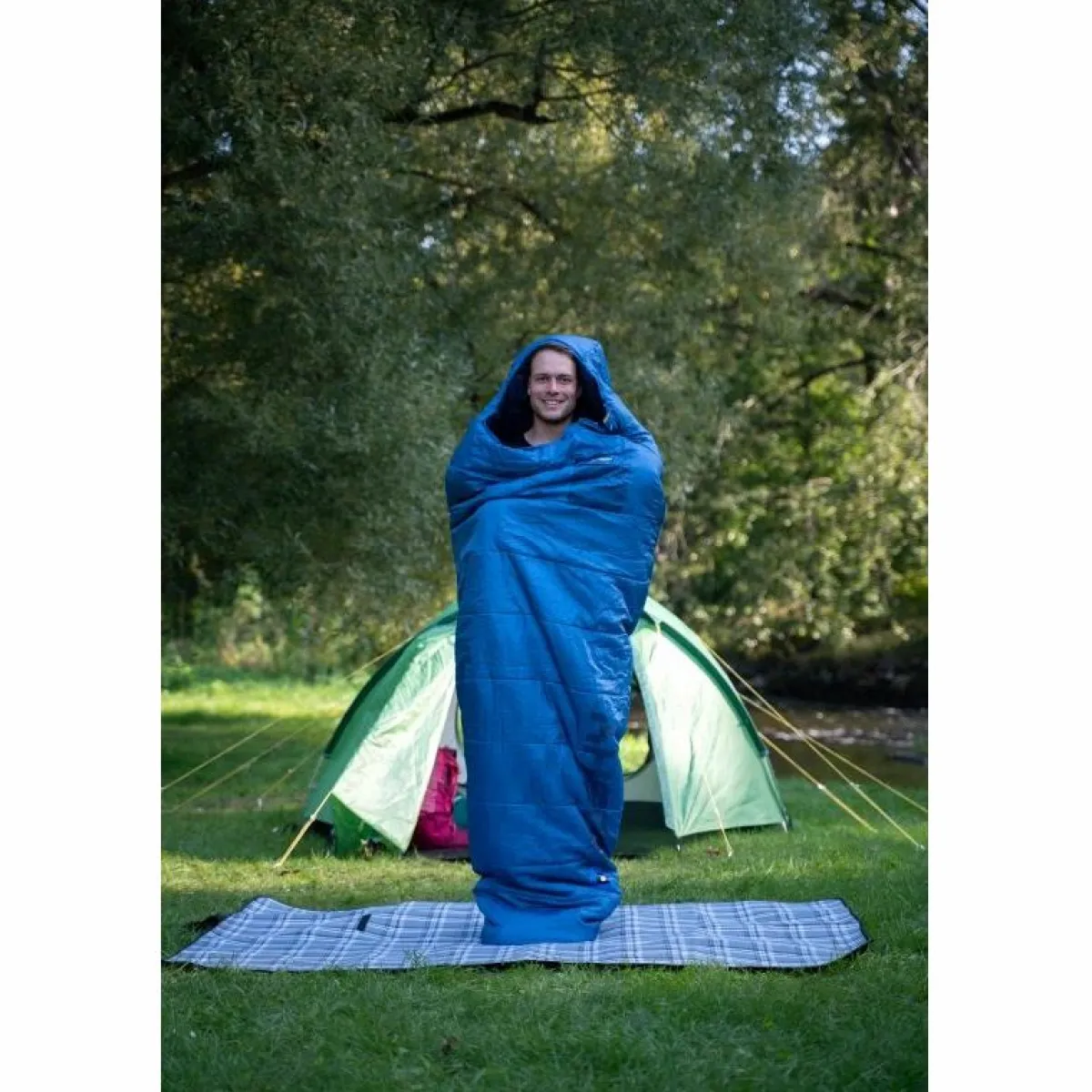 Husky Long Mumienschlafsack - Blue< Sommerschlafsäcke|Mumienschlafsäcke