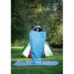 Husky Sommerschlafsäcke|Mumienschlafsäcke-Majesty Damen Mumienschlafsack - Light Blue
