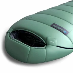 Husky Schlafsäcke Kinder|Sommerschlafsäcke-Merlot Kinder Mumienschlafsack - Mint Green