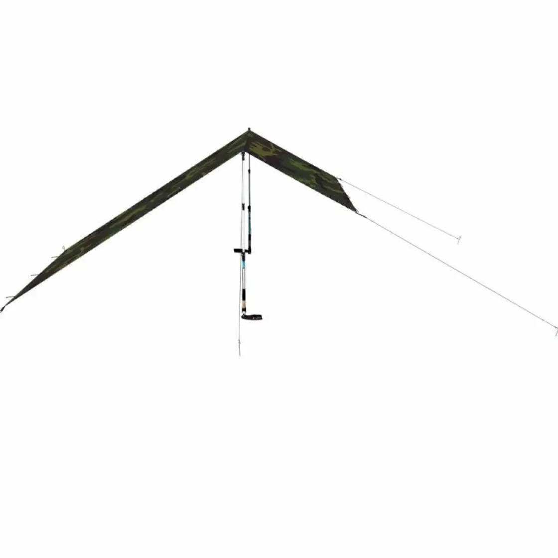 Husky Tarps-Rover 300 x 300 cm tarp - Camogrün