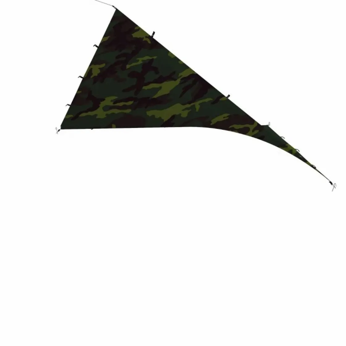 Husky Tarps-Rover 300 x 300 cm tarp - Camogrün