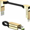 Rolling Square Tv Kabel & Stecker-inCharge X Ladekabel - Gold