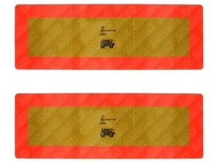 Markenlos Verkehrssicherheit^Intendens ECE 70 Reflektor-Aufkleber-Set