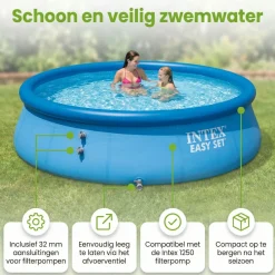 Intex Aufblasbare Pools^easy set 244x61cm pool