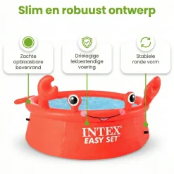 Intex Aufblasbare Pools-easy set 183x51cm pool - krabbe