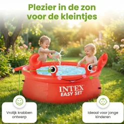 Intex Aufblasbare Pools-easy set 183x51cm pool - krabbe
