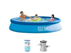 Intex Aufblasbare Pools^easy set 366x76cm pool – 3-teilig