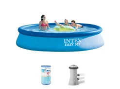 Intex Aufblasbare Pools^easy set 396x84cm pool – 3-teilig
