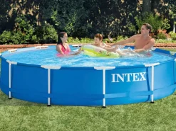 Intex Aufstellpools-Metallrahmen Ø366 cm Schwimmbad