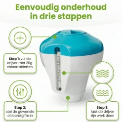 Intex 29043NP chlordosierer mit thermometer< Pool Zubehör