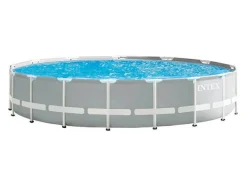 Intex Aufstellpools-Prism Frame 610 cm Pool mit Filterpumpe
