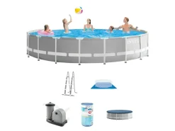 Intex prism frame 549x122cm pool – 6-teilig< Aufstellpools