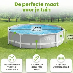 Intex Aufstellpools^prism frame 305x76cm pool