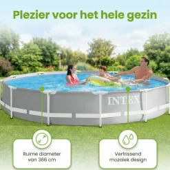 Intex Aufstellpools^prism frame 366x76cm pool – 3-teilig