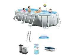 Intex Aufstellpools^prism frame 503x274x122cm pool – 6-teilig