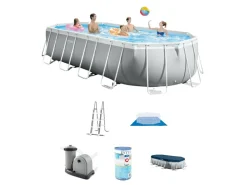 Intex prism frame 610x305x122cm pool – 6-teilig< Aufstellpools