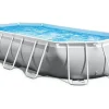 Intex Aufstellpools-Prism Oval 503 x 274 Rahmenpool mit Filter