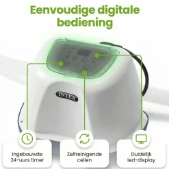 Intex Pool Zubehör^qs400 Salzwassersystem - 17413 liter