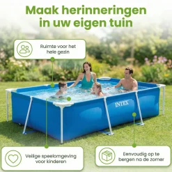 Intex rechteck frame 300x200x75cm pool< Aufstellpools