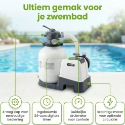 Intex Pool Zubehör-SX925 2000 l/h Sandfilterpumpe