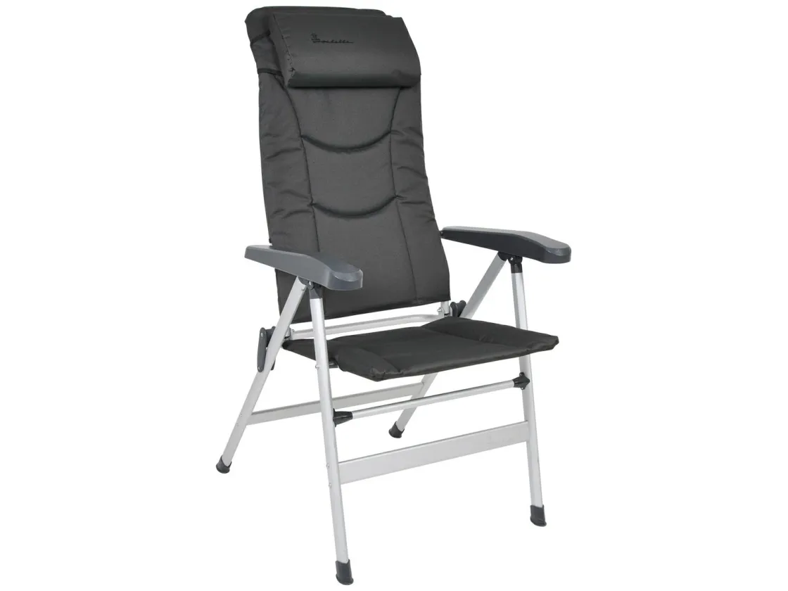 Isabella Campingstühle Mit Verstellbarer Rückenlehne|Klappstühle-Thor Klappstuhl - Dark Grey