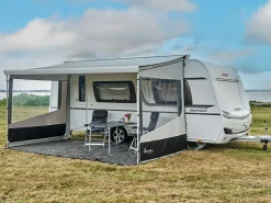 Isabella Wohnwagen Sonnendach Mit Seitenwände|Seitenwände^Wind Side 250 Seitenwand rechts