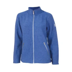 Ivanhoe Fleecejacken & Pullover-Bella FZ Damen-Strickjacke – Blau