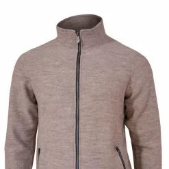 Ivanhoe Fleecejacken & Pullover-Bruno Herren-Strickjacke – Beige