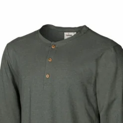 Ivanhoe Shirts^GY Eje Hemp Herren Langarmshirt – Grün