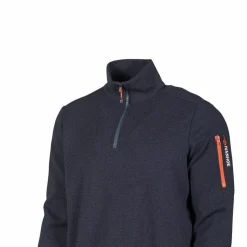 Ivanhoe Hadar Half Zip Windbreaker Weste - Blau< Fleecejacken & Pullover