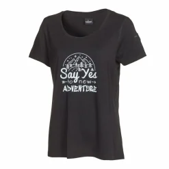 Ivanhoe Shirts^Meja Adventure schwarzes Damen T-Shirt