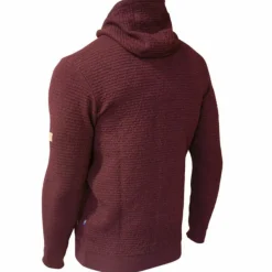 Ivanhoe Morel Hood rotes Herrenweste< Fleecejacken & Pullover