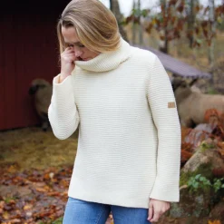 Ivanhoe NLS Holly weißer Rollkragenpullover< Fleecejacken & Pullover