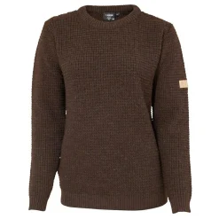 Ivanhoe Fleecejacken & Pullover-NLS Petal Coffee Bean Damen-Wollpullover
