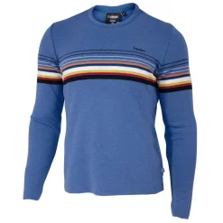 Ivanhoe Fleecejacken & Pullover^Retro-Hang Loose Blue Wollpullover