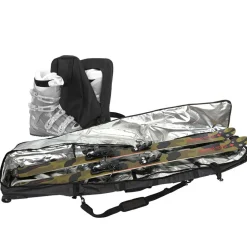 IVOL Wintersport Zubehör-175 cm Ski-/Snowboard- und Skischuhtasche mit Rollen