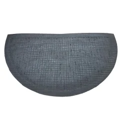 IVOL 40 x 70 cm Halbkugel Gummi/Kokosnuss Fußabtreter< Sauberlaufmatten