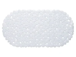 IVOL Badematten-68 x 35 cm Rutschfeste Badematte - White