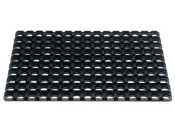 IVOL 100 x 50 cm schwarze Ringmatte< Sauberlaufmatten