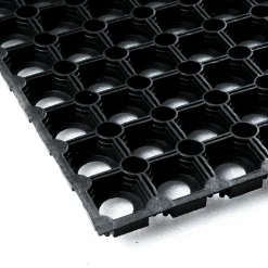 IVOL Sauberlaufmatten^250 x 100 cm schwarze Ringmatte