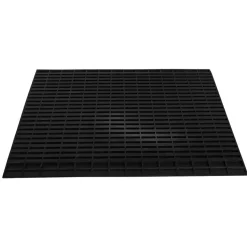 IVOL Sauberlaufmatten-Pinsel Gummi 120x80 cm Fußmatte