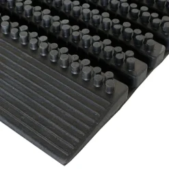 IVOL Sauberlaufmatten-Pinsel Gummi 120x80 cm Fußmatte
