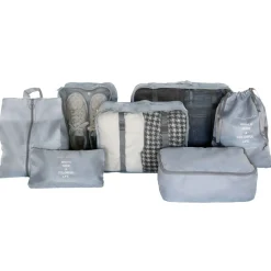 IVOL Packing Cubes^Set mit 7 Packwürfel Koffer-Organizer