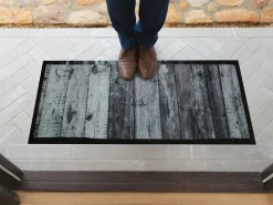 Markenlos Sauberlaufmatten^Jacks Door Hout 45 x 125 cm Fußmatte - Set von 2