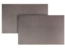 Markenlos Jacks Door Jack 55 x 75 cm Taupe Fußmatte - Set von 2< Sauberlaufmatten
